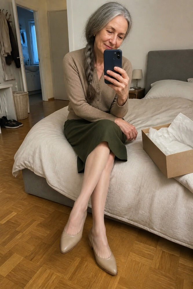Amélie - Klassische Riemchenschuhe